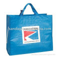 eco friendly promotional Blue pp woven bags